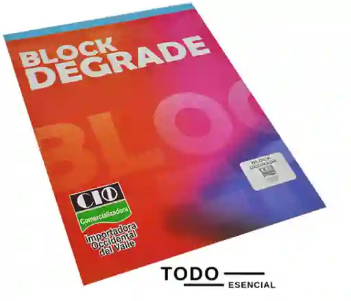 Block Degrade Carta 30 Hojas