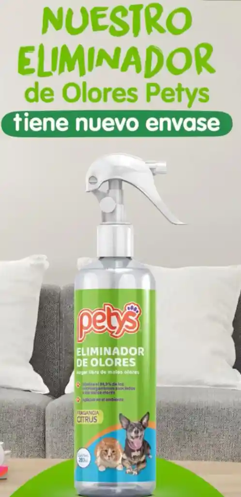 Petys Eliminador De Olores Mascotas