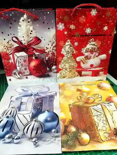 Bolsa De Regalo Navidad 18x24 M X 1 Und