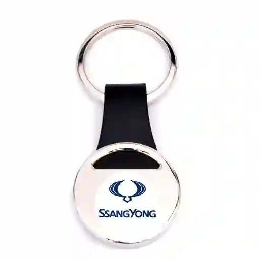 Llavero Ssangyong Metálico, De Lujo