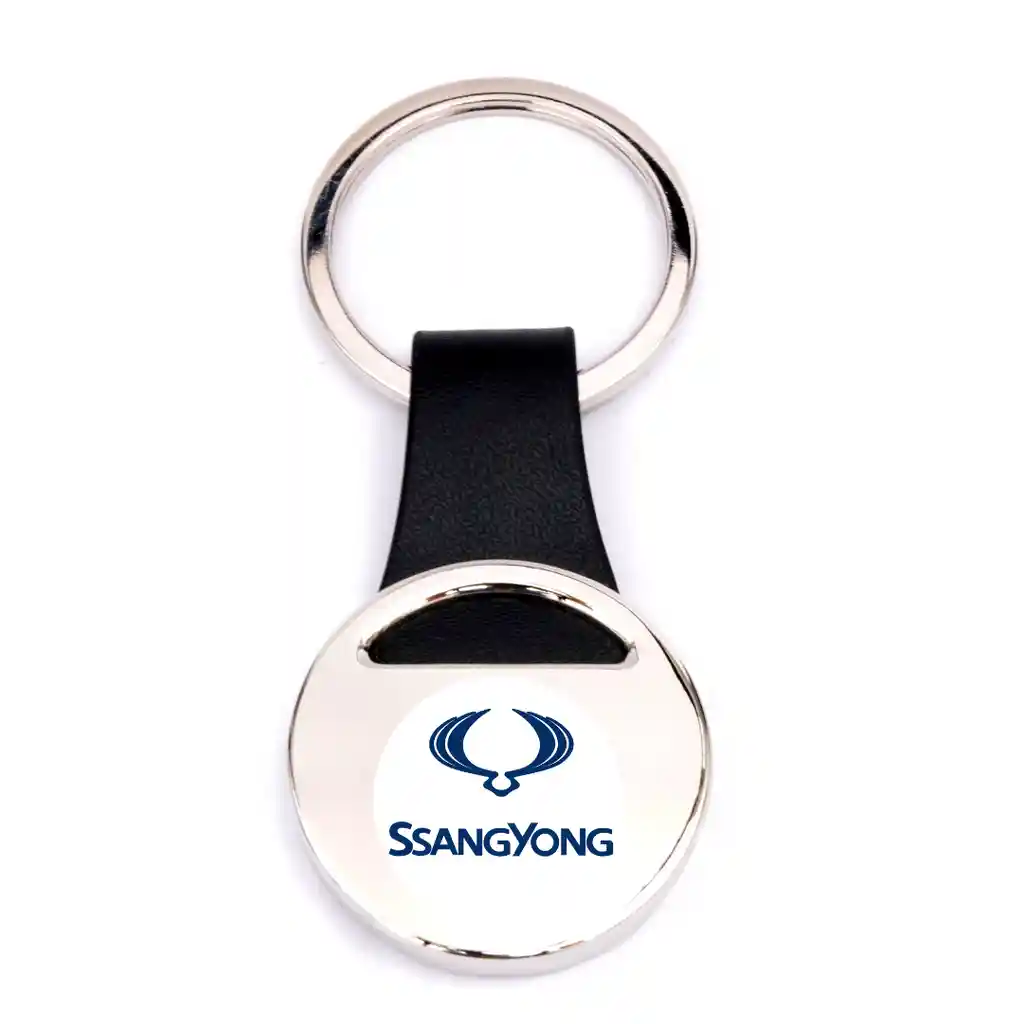 Llavero Ssangyong Metálico, De Lujo
