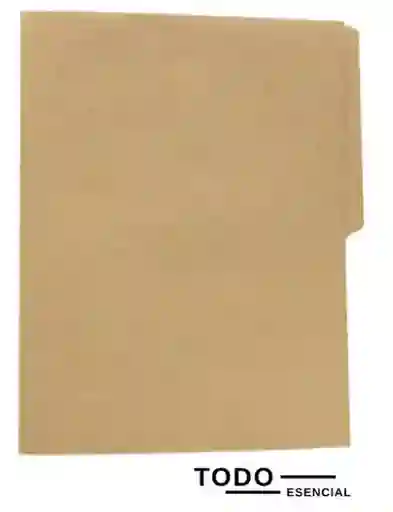Carpeta Cartón Folder Oficio