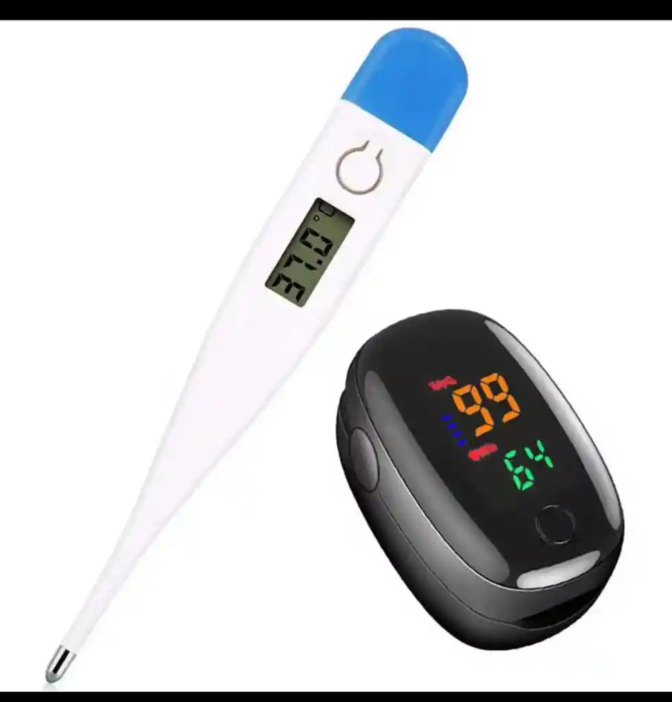 Oxímetro + Termómetro Digital