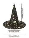 Gorro Sombrero Bruja Brujo Mago Disfraz Halloween Disfraz