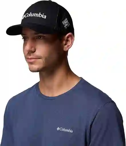 Columbia Pfg - Gorra Con Malla Unisex, Color Negro