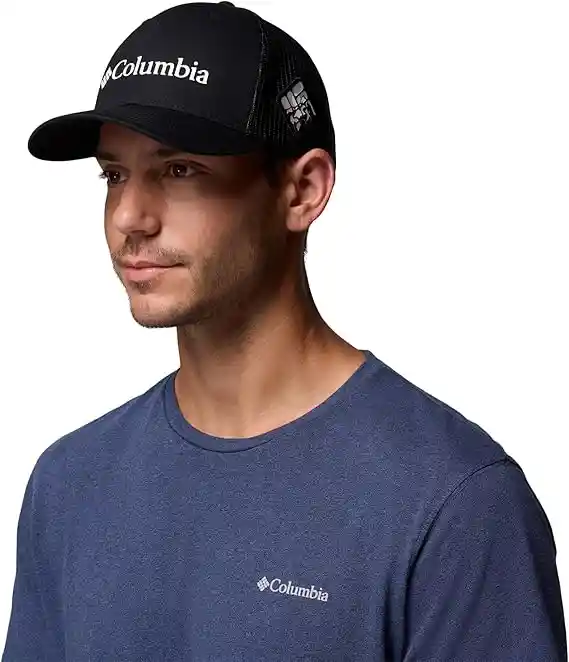 Columbia Pfg - Gorra Con Malla Unisex, Color Negro
