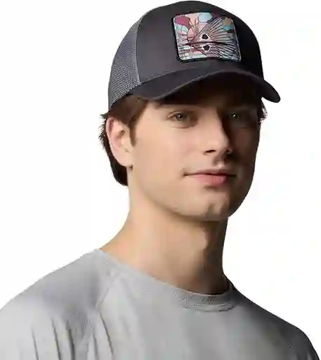 Columbia Gorra Pfg Tie, Camuflaje De Pato Negro
