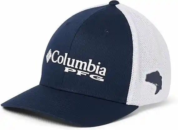 Columbia Gorra Unisex Pfg De Malla Con Cierre De Presión