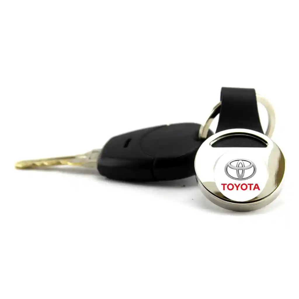 Llavero Toyota Metálico, De Lujo