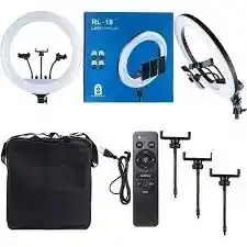 Aro De Luz 45cm Profesional + Trípode 2mts