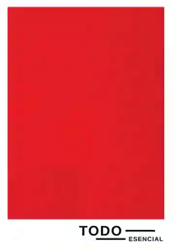 Foami Rojo Medio Pliego