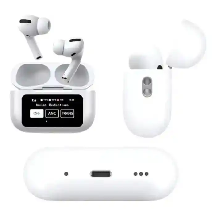 Airpods Pro 2 Con Pantalla Tatil Audifonos Bluetooth Modelo V10pro Anc