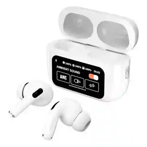 Airpods Pro 2 Con Pantalla Tatil Audifonos Bluetooth Modelo V10pro Anc