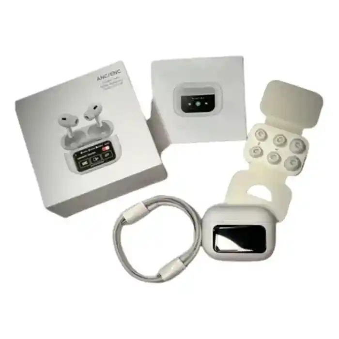 Airpods Pro 2 Con Pantalla Tatil Audifonos Bluetooth Modelo V10pro Anc