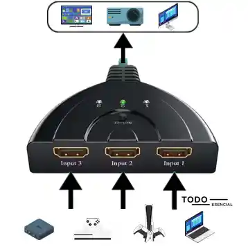 Multipuerto Multiplicador Hdmi