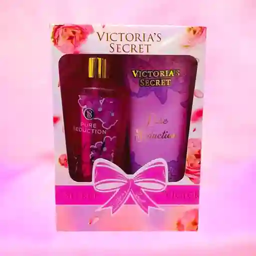 Amor Y Amistad Estuche De Splash 250 Ml Y Crema Perfumada 200 Ml Victoria´s Secret
