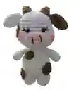 Peluche Vaca Amigurumi Vaca Tejida A Mano