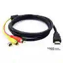 Cable Hdmi A Rca 1080p