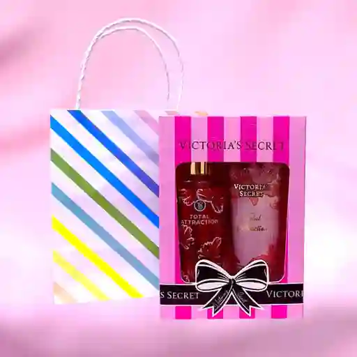 Amor Y Amistad Kit De Regalo Para Mujer – Splash 125 Ml Y Crema Perfumada Hidratante 75 Ml Victoria´s Secret