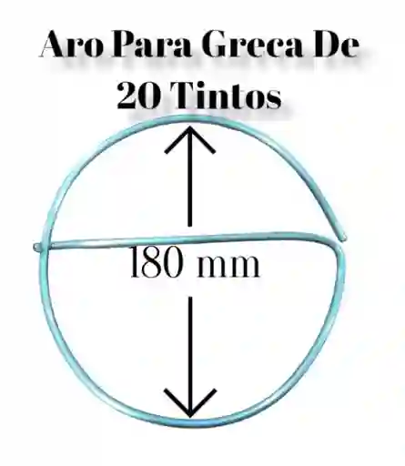Aro Para Greca De 20 Tintos
