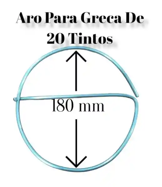Aro Para Greca De 20 Tintos