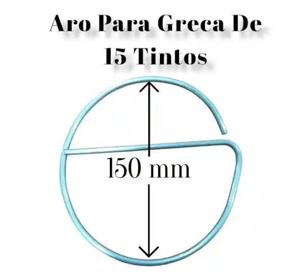 Aro Para Greca De 15 Tintos