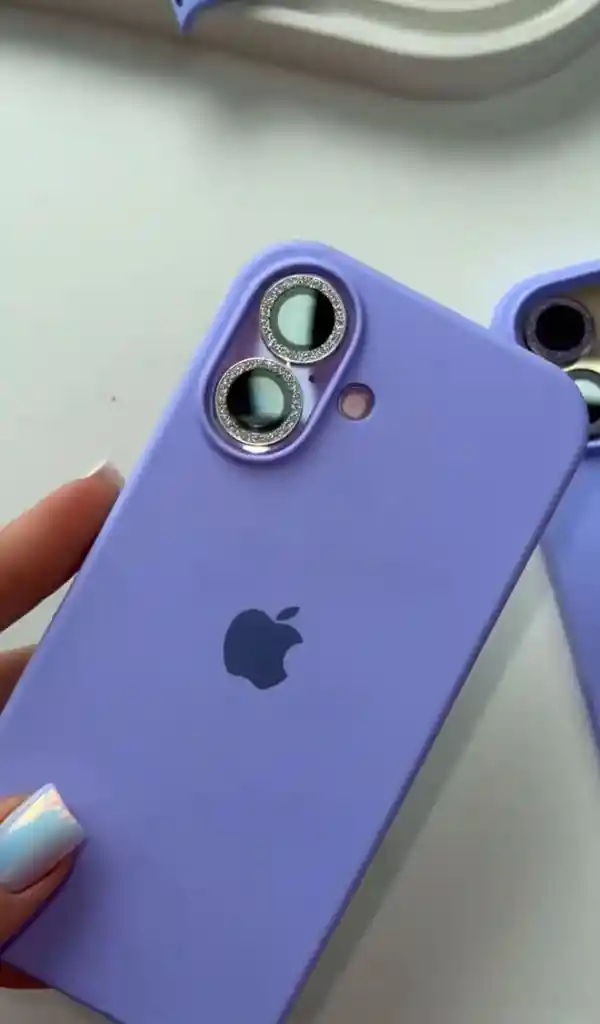 Silicon Case Iphone 16 Lila