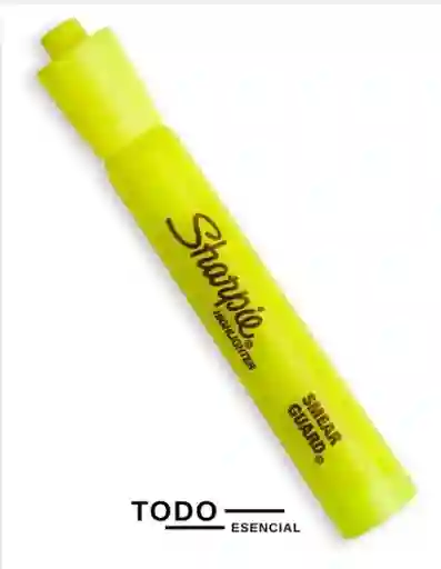 Resaltador Sharpie Grueso Amarillo