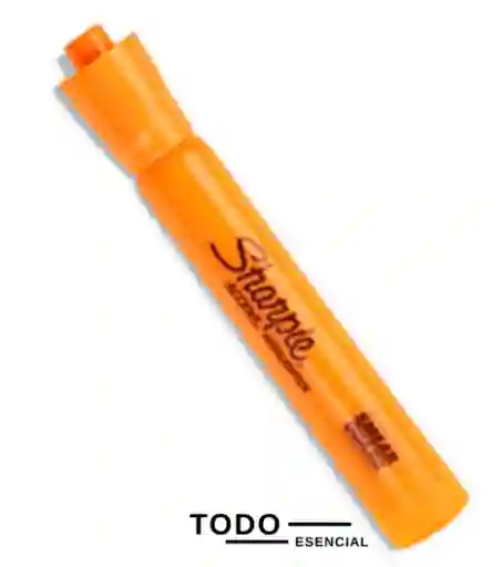 Resaltador Sharpie Grueso Naranjado