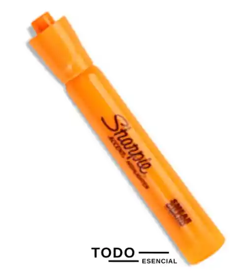 Resaltador Sharpie Grueso Naranjado