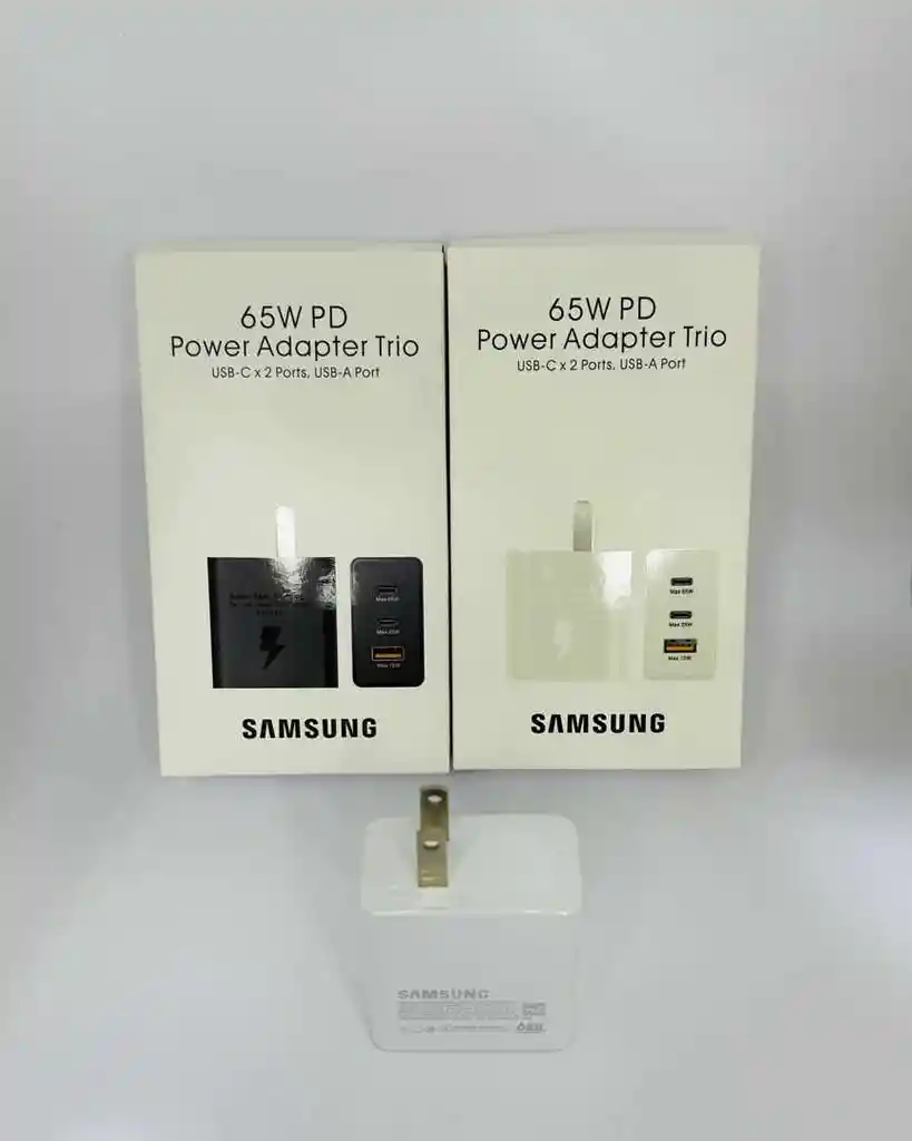 Adaptador Samsung Tres Puertos 65w Usb-c X2, Puerto Usb-a