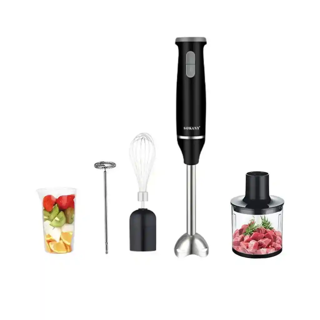 Batidora Sokany 5 En 1 - Batidora De Mano 800w
