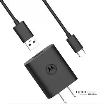Cargador Motorola Cable + Cubo 67w Turbo Power Genérico