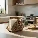 Servilletero Pequeño De Madera (estrella)