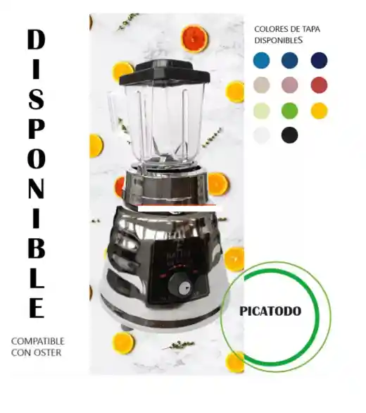 Vaso Compotero O Picatodo Compatible Con Licuadora Oster