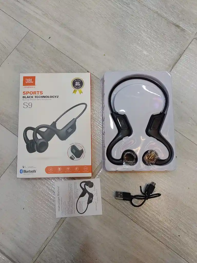 Audífonos Inalámbricos Conducción Osea Jbl Deportivos S9