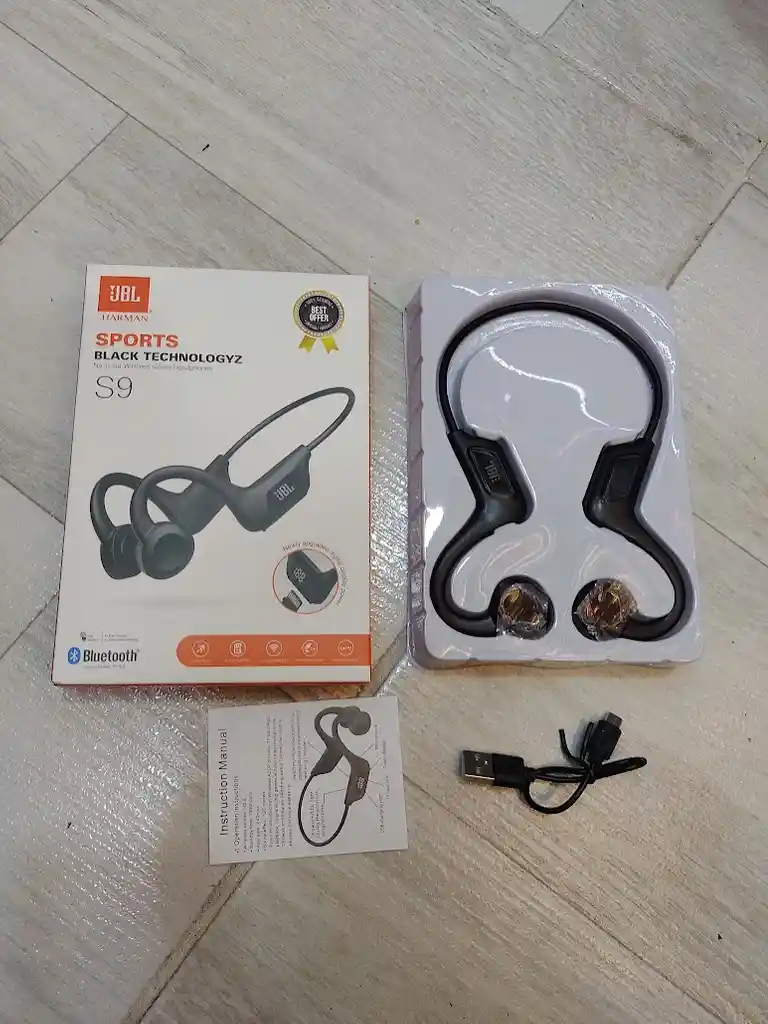 Audífonos Inalámbricos Conducción Osea Jbl Deportivos S9