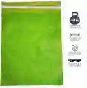 100 Bolsa Verde 20x28 Seguridad Lisa Mensajeria O Ecommerce