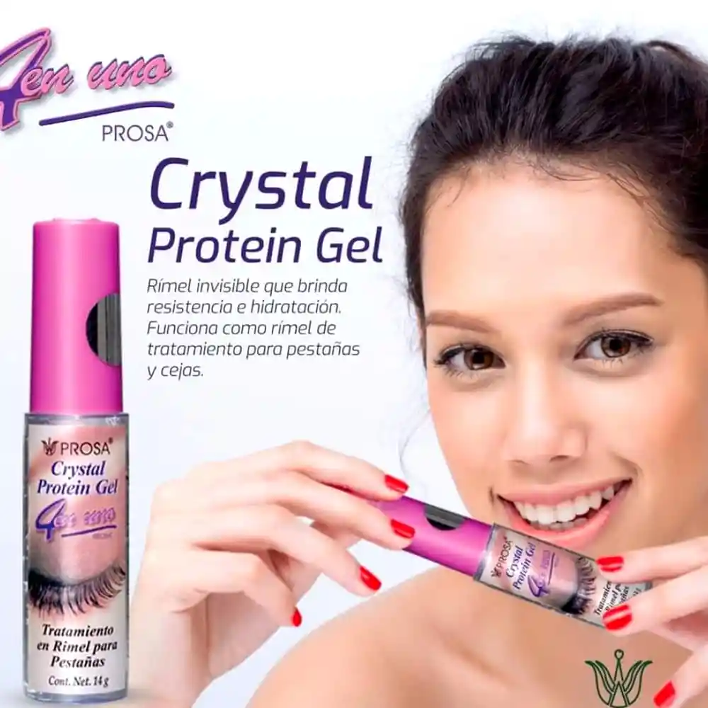 Tratamiento Gel Cristal En Máscara Para Pestañas Prosa 18 G