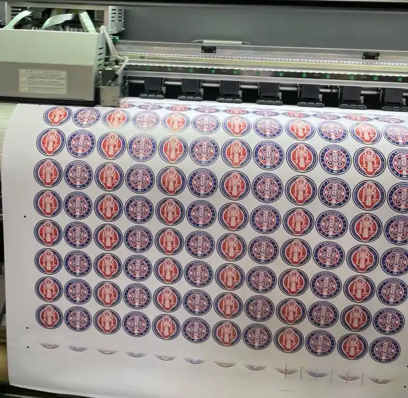 Impresión Uv De Etiquetas Redondas Por Mt2