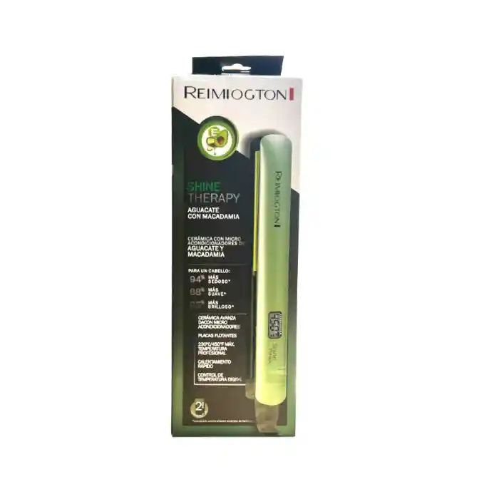 Plancha Para El Cabello Aguacate Pantalla Vitamina E