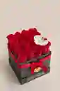 Caja Cuadrada X 16 Rosas Y 1 Orquídea : Orchidea Box
