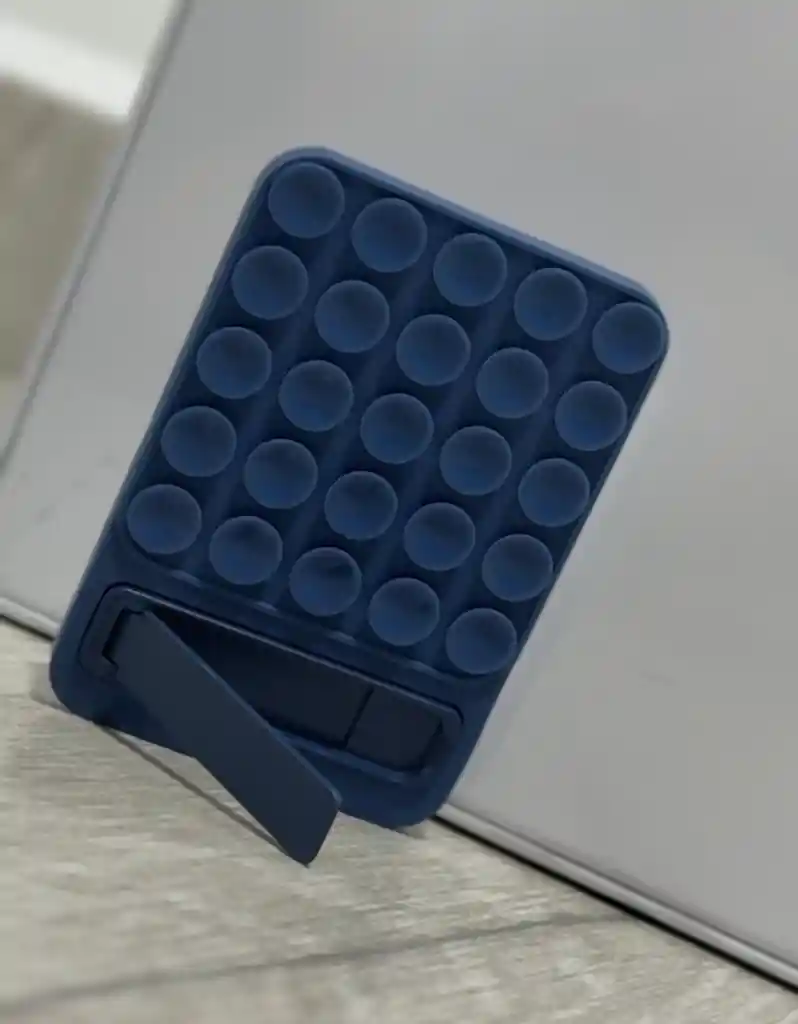 Ventosa - Pega Celular Soporte Azul