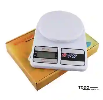 Gramera De Cocina Digital Sq Cozinha Sf-400 Pesa Hasta 10kg Blanca