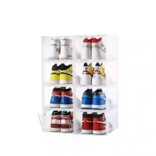 Caja Organizadora De Zapatos Set X6
