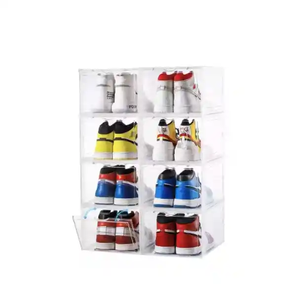 Caja Organizadora De Zapatos Set X6