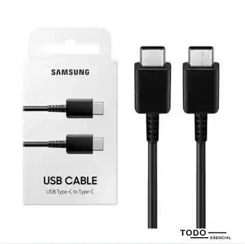 Cargador Cable Samsung Carga Rápida Tipo C - Tipo C Genérico