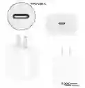 Adaptador Apple Tipo C 20w Carga Rapida Generico