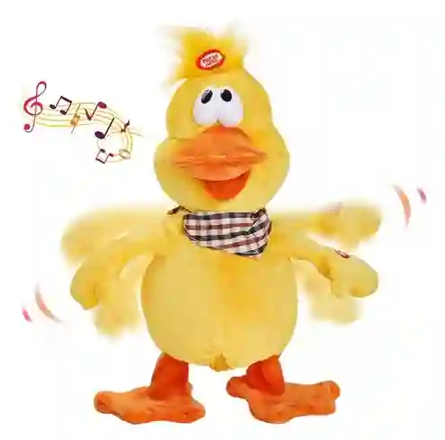 Juguete Peluche Pato Con Sonidos Interactivo