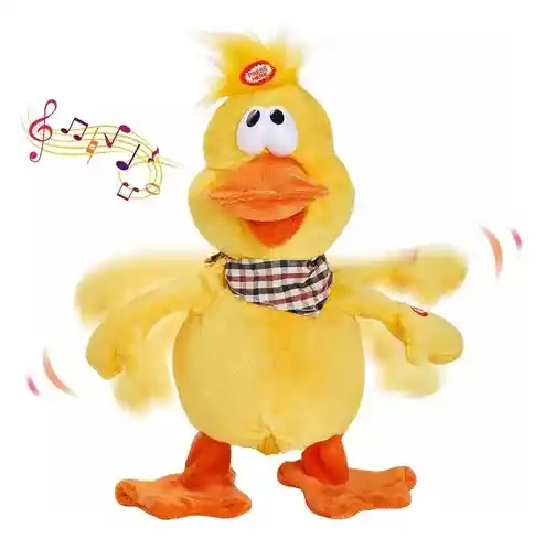 Juguete Peluche Pato Con Sonidos Interactivo
